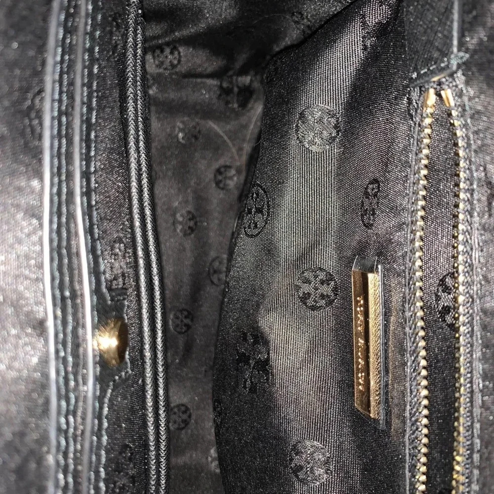 Tory Burch - Leather Black Emerson Backpack, EUC - Picture 9 of 12